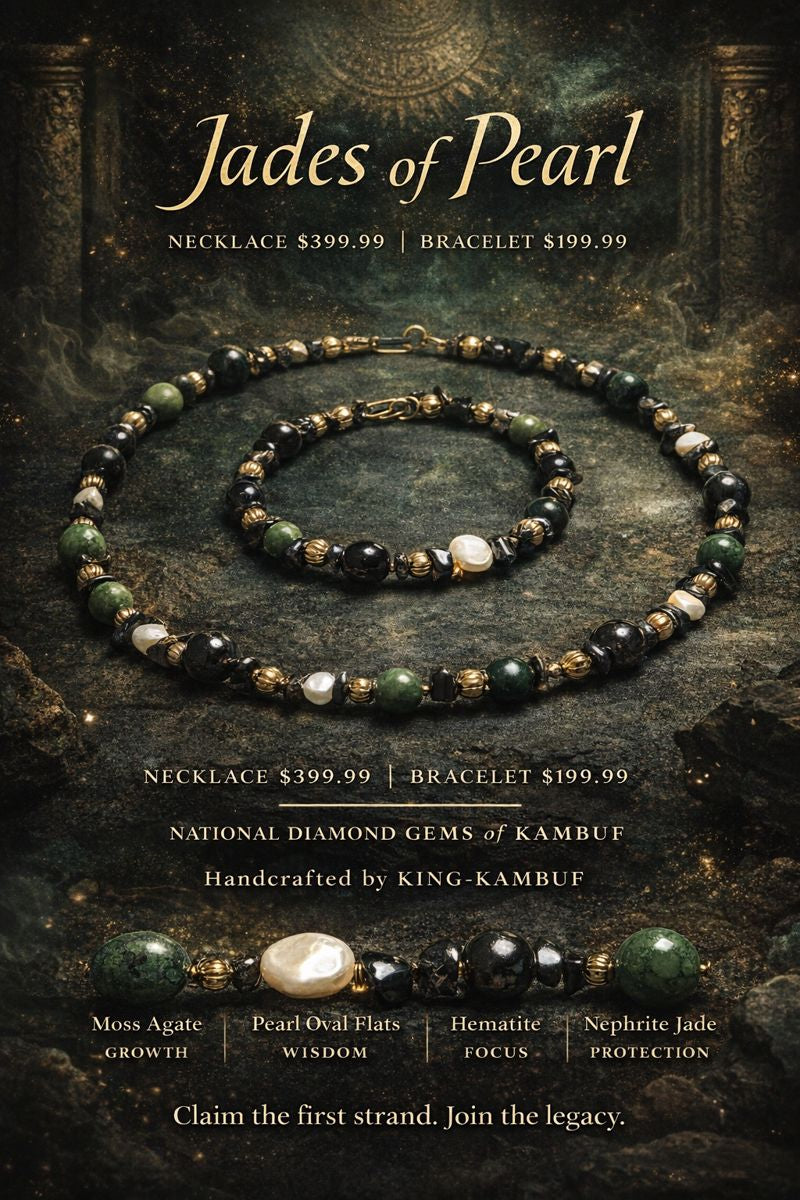 Jades Of Pearl - Hand-Crafted Jewelry Line - By: KING-KAMBUF