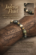 Jades Of Pearl (Bracelet / Anklet) - Hand-Crafted Jewelry Line - By: KING-KAMBUF